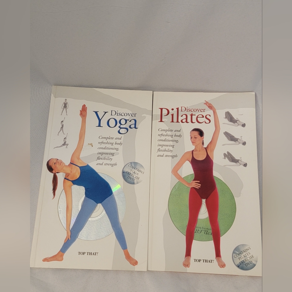 Discover Yoga and Pilates DVD Set